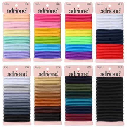 288-Pack Assorted Colour Hair Ties