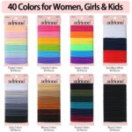 288-Pack Assorted Colour Hair Ties