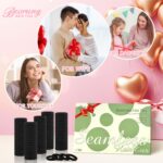 100-Piece Seamless Black Hair Ties