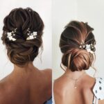 Six-Piece Gold-Tone Floral Hair Pins