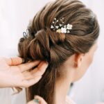 Six-Piece Gold-Tone Floral Hair Pins