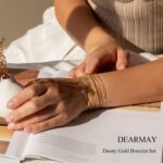 Six-Piece Gold Tone Chain Bracelet Set