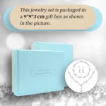 White Gold Plated Cubic Zirconia Set