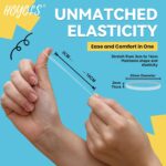 1500-Count Clear Mini Hair Bands