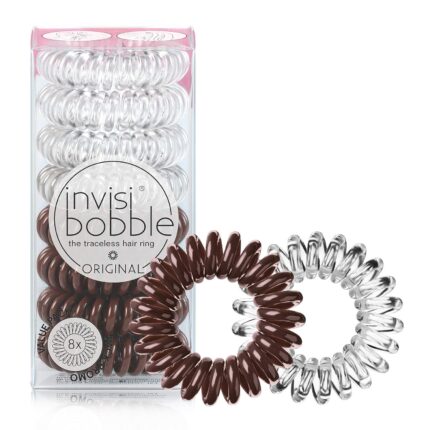 Eight-Pack Spiral Hair Ties