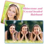 Eight-Pack Rhinestone Headbands with Teeth
