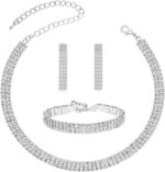 Three-Piece Crystal Jewellery Set