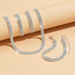 Three-Piece Crystal Jewellery Set