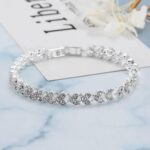 Silver Plated Rhinestone Jewellery Set