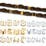 24-Piece Assorted Hair Braid Cuffs