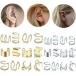 24-Piece Assorted Hair Braid Cuffs
